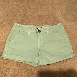 Teal shorts